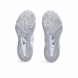 ASICS 1072A092.100_12 chaussure de sports d'équipe Volley-ball Femelle 12 Argent, Blanc - Vue supplémentaire 7