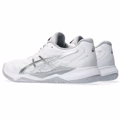 ASICS 1072A092.100_4.5 chaussure de sports d’équipe Volley-ball Femelle 4.5 Argent, Blanc