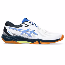 ASICS 1071A093.100_9, Volley-ball, Mâle, Bleu, Blanc, Adulte