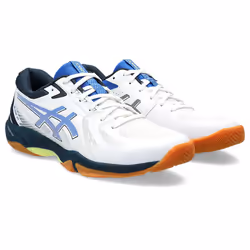 ASICS 1071A093.100_9 chaussure de sports d’équipe Volley-ball Mâle 9 Bleu, Blanc