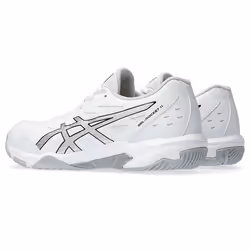 ASICS 1072A093.101_4 chaussure de sports d’équipe Volley-ball Femelle 4 Argent, Blanc