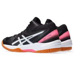 ASICS 1072A081.001_8.5 chaussure de sports d’équipe Volley-ball Femelle 8.5 Noir, Blanc