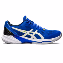 ASICS 1051A064.404_6.5, Volley-ball, Mâle, Bleu, Blanc, Adulte