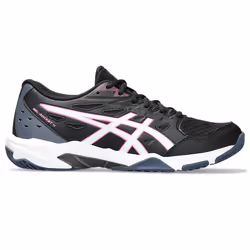 ASICS 1072A093.001_9.5, Volley-ball, Femelle, Noir, Blanc, Adulte