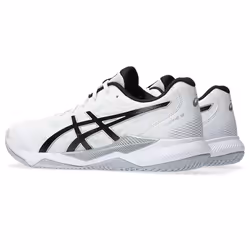ASICS 1071A090.100_11.5 chaussure de sports d’équipe Volley-ball Mâle 11.5 Noir, Blanc
