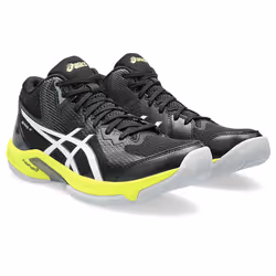 ASICS 1071A095.001_7.5 chaussure de sports d’équipe Volley-ball Mâle 7.5 Noir, Blanc