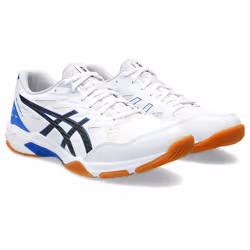 ASICS 1071A091.100_11 chaussure de sports d’équipe Volley-ball Mâle 11 Noir, Blanc