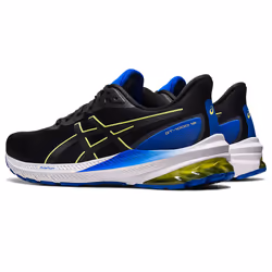 ASICS 1011B631.002_9 Chaussure d'athlétisme Mâle 9 Noir, Jaune