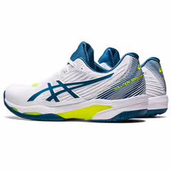 ASICS 1041A182.102_7.5 chaussure de sports d’équipe Mâle 7.5 Bleu, Blanc
