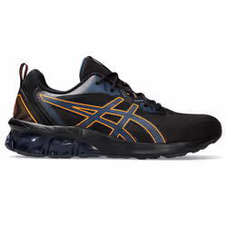 ASICS 1201A764.007_8.5, Mâle, Adulte, Chaussures de sport à la mode, Noir, Orange, Black, Shocking Orange, Mesh