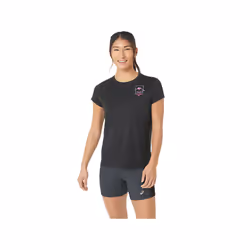 ASICS 2012C395.002_XS, Adulte, Femelle, Noir, Tee-shirt, XS, SML