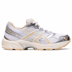 ASICS 1202A164.111_4.5, Femelle, Adulte, Chaussures de sport à la mode, Multicolore, White, Dune