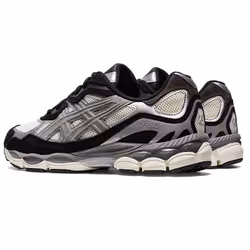 ASICS 1201A789.750_8.5 chaussure de sport à la mode Mâle 8.5 Noir, Gris, Ivoire