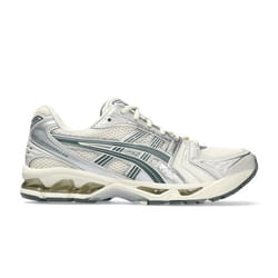 Baskets - ASICS - GEL-KAYANO 14 - Blanches et Vertes - Amorti GEL - Conception Rétro