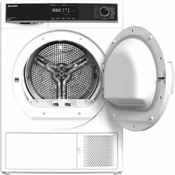 Sharp KD-HHB0S7PW21 10kg A++ Noir, Blanc