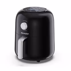 Sharp AF-GS404AE-B, Friteuse d’air chaud, 4 L, 80 °C, 200 °C, Unique, Noir