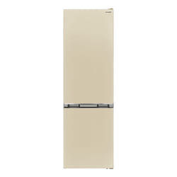 Sharp SJ-FBA12DMXJE réfrigérateur-congélateur Pose libre 367 L E Beige