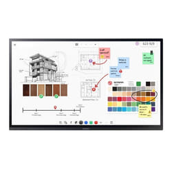 Sharp 60005933 affichage de messages Panneau plat de signalisation numérique 75" LCD 500 cd/m² 4K Ultra HD Noir Écran tactile 24/7