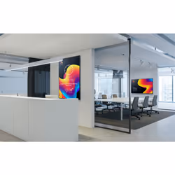 Sharp PN-ME982 Écran plat de signalisation numérique 2,49 m (98") LED 450 cd/m² 4K Ultra HD Noir Android