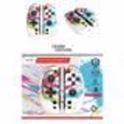 Manette Joy-Con - STREET ART - W2999 - Blanc - Bluetooth - Ergonomique
