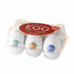 Tenga Egg, Masturbateur d'œufs, Neutre, Blanc, Élastomère thermoplastique (TPE), 6 pièce(s), 175 mm