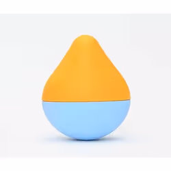 Iroha Sora-Mikan, Stimulation du clitoris, Bleu, Jaune, Élastomère, Silicone, Ambidextre, Boutons, AAA