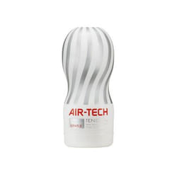Tenga AIR-TECH GENTLE Caresse masculine Blanc Élastomère thermoplastique (TPE)