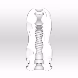 Tenga AIR-TECH GENTLE Caresse masculine Blanc Élastomère thermoplastique (TPE)