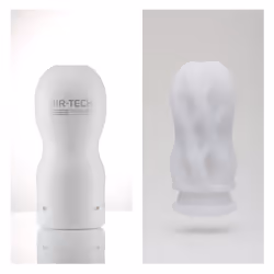 Tenga AIR-TECH GENTLE Caresse masculine Blanc Élastomère thermoplastique (TPE)