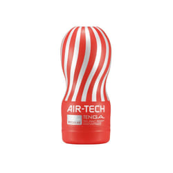 Tenga AIR-TECH REGULAR Caresse masculine Rouge Élastomère thermoplastique (TPE)