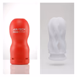 Tenga AIR-TECH REGULAR Caresse masculine Rouge Élastomère thermoplastique (TPE)