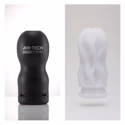 Tenga AIR-TECH STRONG Caresse masculine Noir Élastomère thermoplastique (TPE)