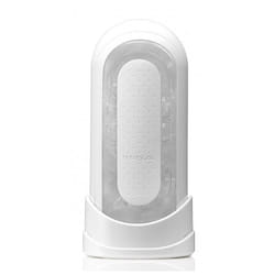 Tenga FLIP 0 Transparent, Blanc Acrylonitrile-Butadiène-Styrène (ABS), Élastomère