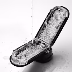 Tenga FLIP 0 Noir, Transparent Acrylonitrile-Butadiène-Styrène (ABS), Élastomère