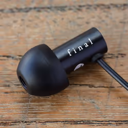 FINAL E2000C Casque Avec fil Ecouteurs Appels/Musique Noir
