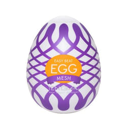 Tenga Egg Mesh Masturbateur d'œufs Élastomère thermoplastique (TPE)
