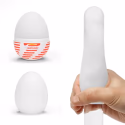 Tenga Egg Tube Masturbateur d'œufs Élastomère thermoplastique (TPE)