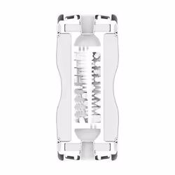 Tenga Dual Sensation Cup Caresse masculine Rouge, Argent Élastomère thermoplastique (TPE)