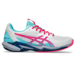 asics slution speed ff 3 padel blrs blanc - 41,5