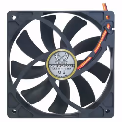 Scythe Slip Stream 120mm, Ventilateur, 12 cm, 1300 tr/min, 26,5 dB, 74,25 cfm, Noir