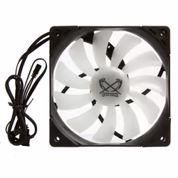 Scythe SU1225FD12LR-RD système de refroidissement d’ordinateur Universel Ventilateur 12 cm Noir, Blanc 1 pièce(s)