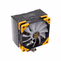 Scythe Kotetsu Mark II TUF Gaming Alliance Processeur Refroidisseur 12 cm Noir, Jaune
