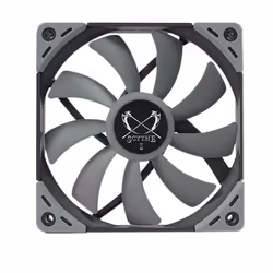 Scythe Kaze Flex 120 Silm, Refroidisseur, 12 cm, 300 tr/min, 1800 tr/min, 30 dB, 50,79 cfm