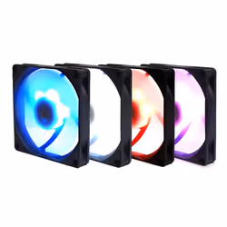 Scythe Kaze Flex 92 Slim RGB PWM, Ventilateur, 9,2 cm, 300 tr/min, 2500 tr/min, 23,2 dB, 41,3 cfm