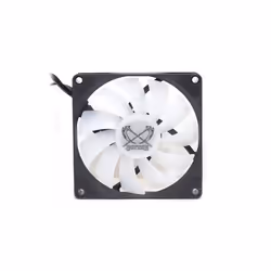Scythe Kaze Flex 92 Slim RGB PWM Boitier PC Ventilateur 9,2 cm Noir, Blanc