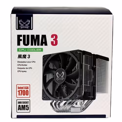 Scythe Fuma 3 Processeur Refroidisseur d'air 12 cm Noir 1 pièce(s) - Vue supplémentaire 12