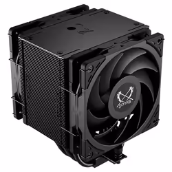 Scythe Mugen 6 Dual Fan Black Edition Processeur Ventilateur 12 cm Noir 1 pièce(s) - Vue supplémentaire 4