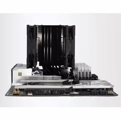 Scythe Mugen 6 Dual Fan Black Edition Processeur Ventilateur 12 cm Noir 1 pièce(s) - Vue supplémentaire 6
