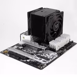Scythe Mugen 6 Dual Fan Black Edition Processeur Ventilateur 12 cm Noir 1 pièce(s) - Vue supplémentaire 7