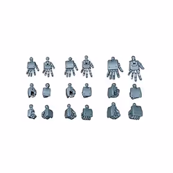 Bandai GUN58812, Figurine à collectionner, Plastique, Gris